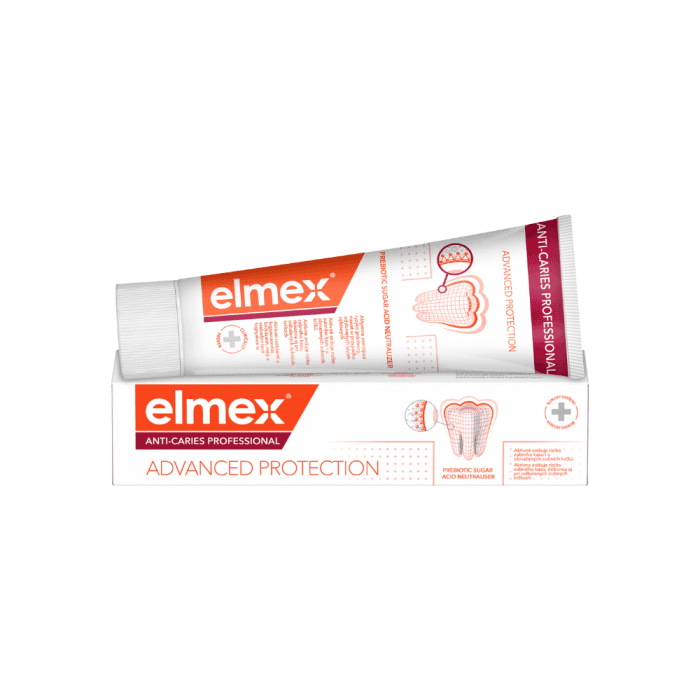 ELMEX dantų pasta apsaugai ANTI-CARIES PROFESSIONAL ADVANCED PROTECTION, nuo 7 metų, 75 ml-2