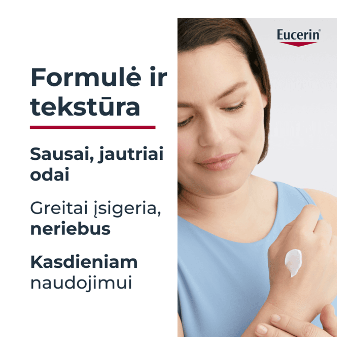 EUCERIN rankų kremas jautriai odai pH5, 75 ml-1
