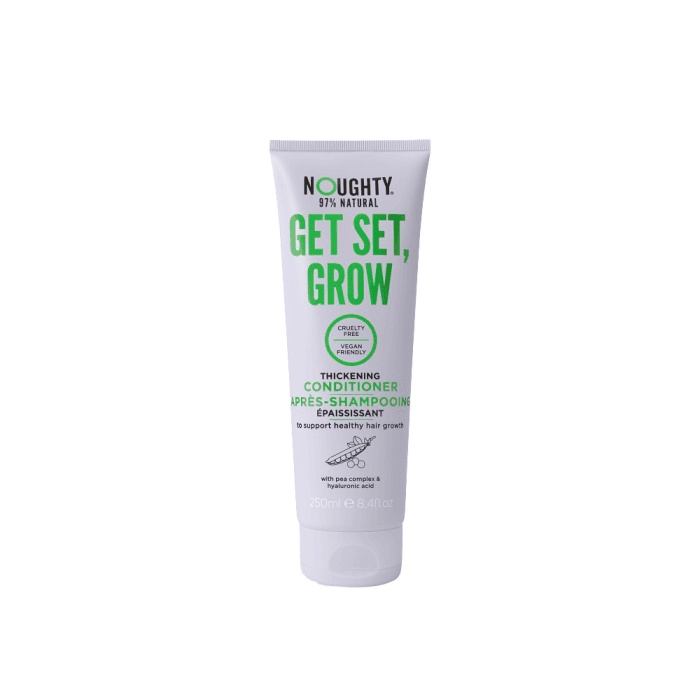 NOUGHTY kondicionierius su hialurono rūgštimi ir žirnių kompleksu GET SET GROW, 250 ml