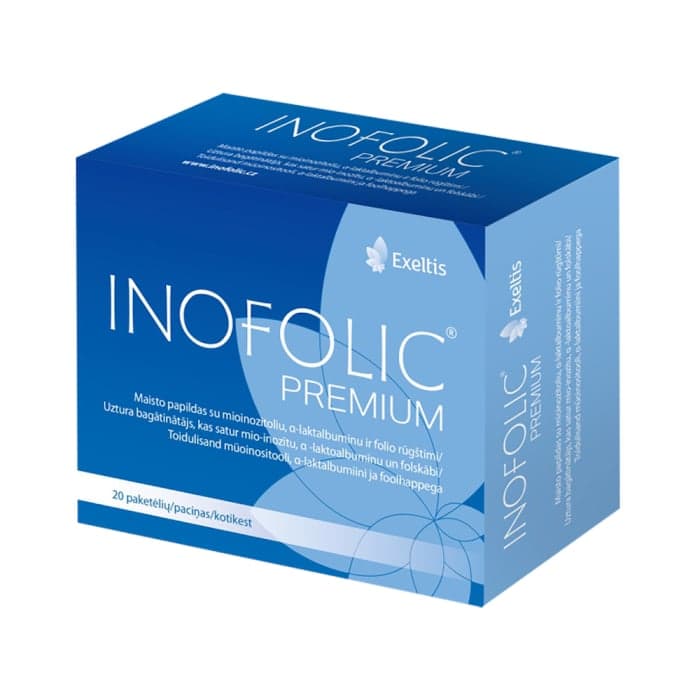 INOFOLIC PREMIUM, 20 paketėlių