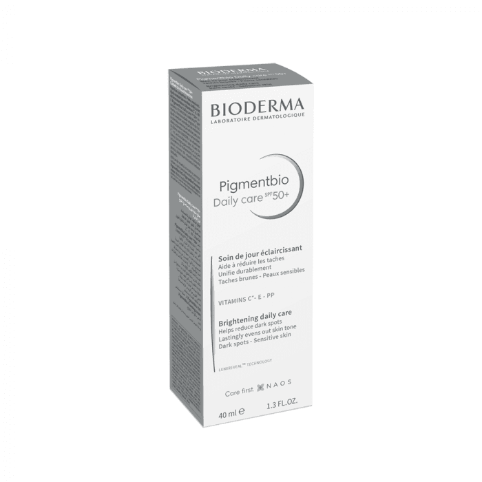 BIODERMA dieninis šviesinamasis kremas su SPF50+, PIGMENTBIO DAILY CARE SPF50+, 40 ml-1