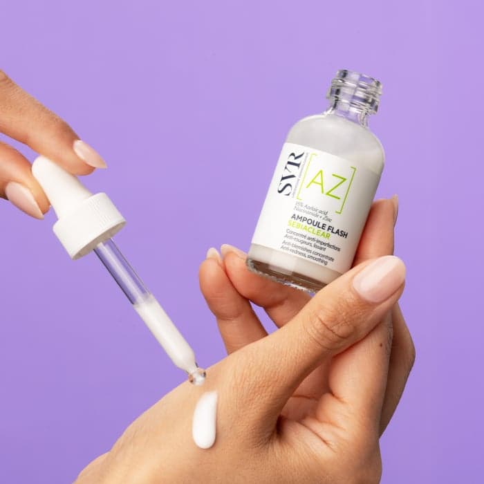 SVR azelaino serumas į aknę linkusiai odai SEBIACLEAR [AZ] AMPOULE FLASH, 30 ml, 30 ml-1