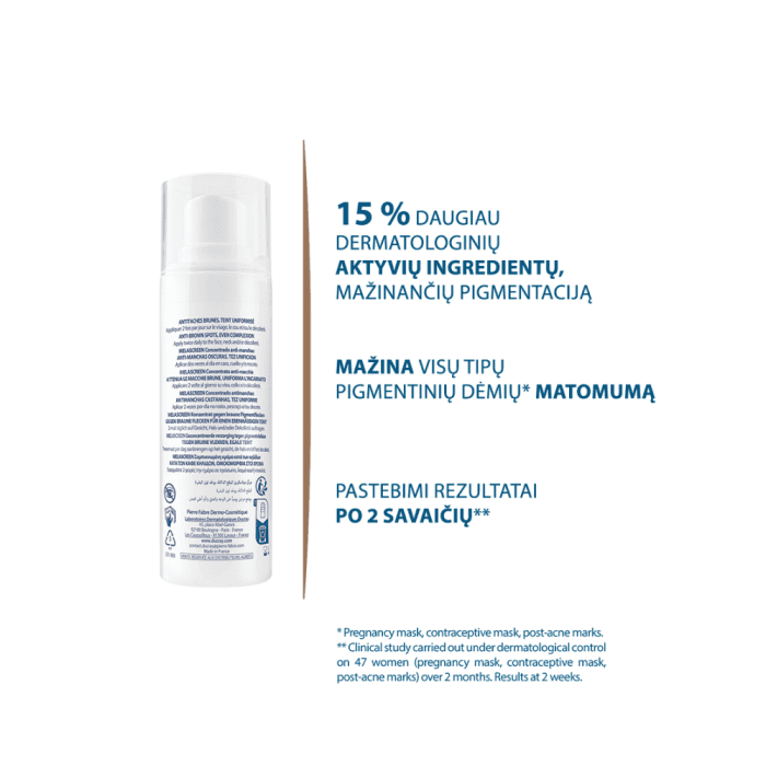 DUCRAY koncentratas odai su pigmentinėmis dėmėmis MELASCREEN, 30 ml-2
