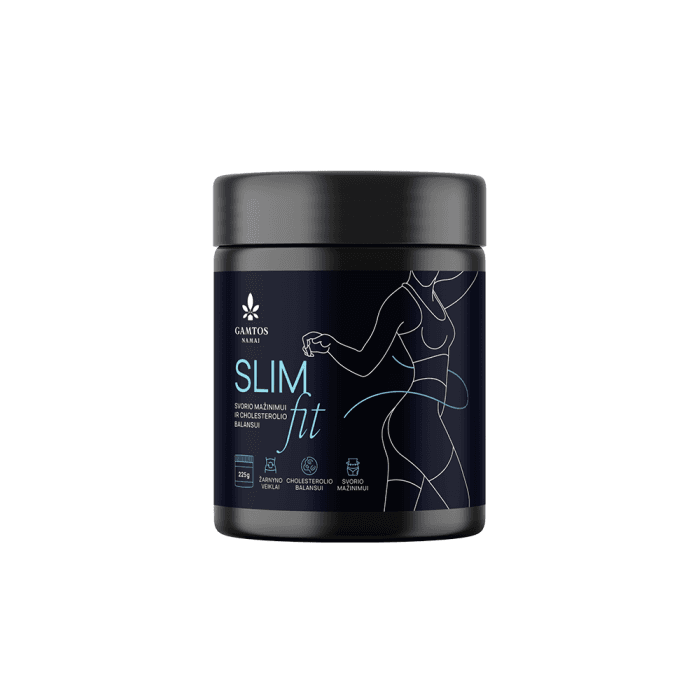 GAMTOS NAMAI SLIM FIT, braškių skonio, 225 g