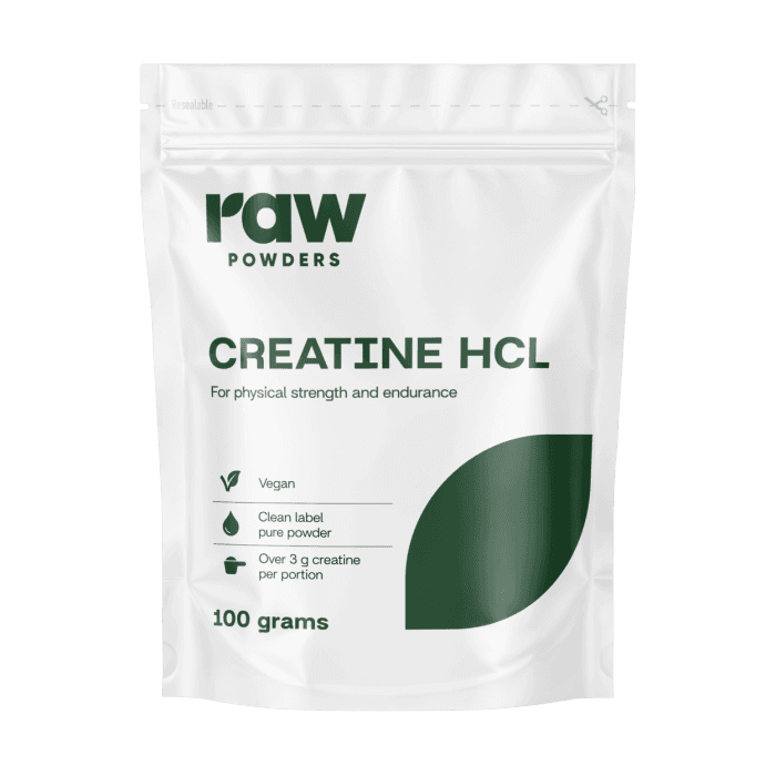 RAW POWDERS KREATINAS HCl, 100 g
