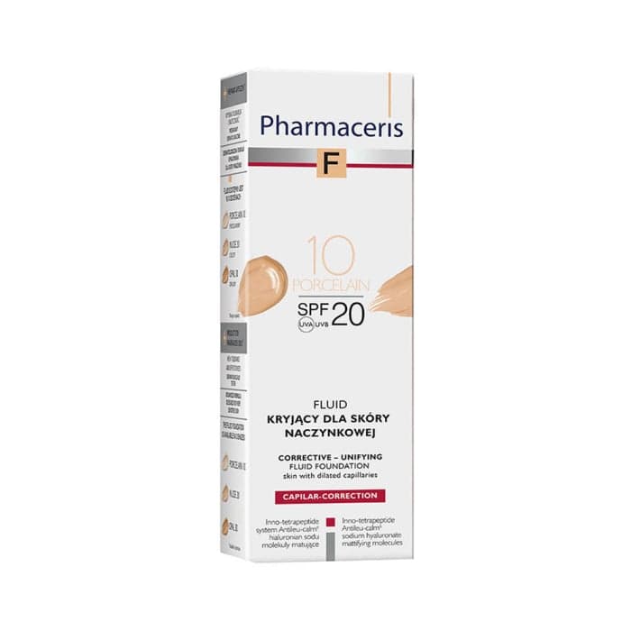 PHARMACERIS F pudra CAPILLAR CORRECTIVE, SPF20, Nr. 10, 30 ml-1