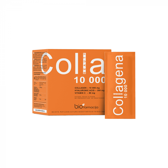 Collagena BEAUTY 10 000 mg, 20 paketėliai