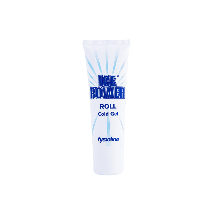 ICE POWER ROLL COLD GEL šaldomasis gelis, bespalvis, 75 ml