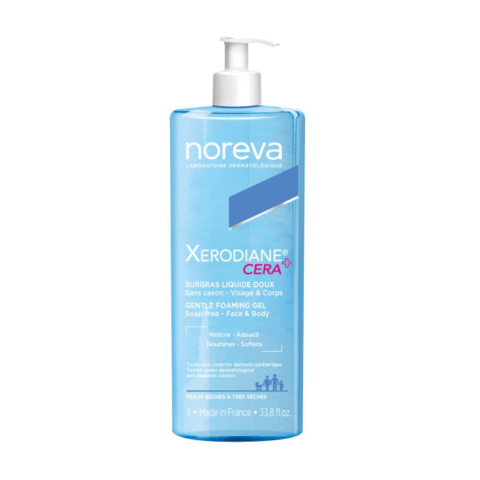 NOREVA prausiamosios putos XERODIANE CERA+, 1000 ml