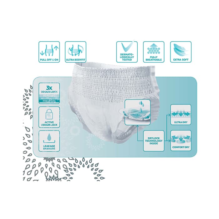 DAILEE PANT sauskelnės-kelnaitės PREMIUM PLUS, XL, 14 vnt.-2