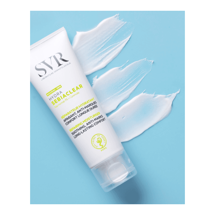 SVR veido kremas itin dehidratuotai, į aknę linkusiai odai SEBIACLEAR HYDRA, 40 ml, 40 ml-2