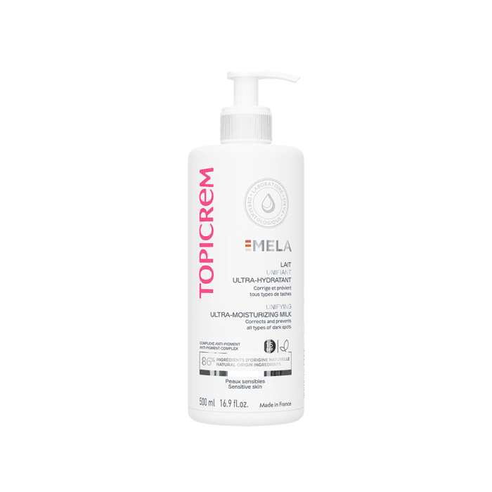 TOPICREM, MELA drėkinamasis apsauginis kūno losjonas SPF15, 500 ml