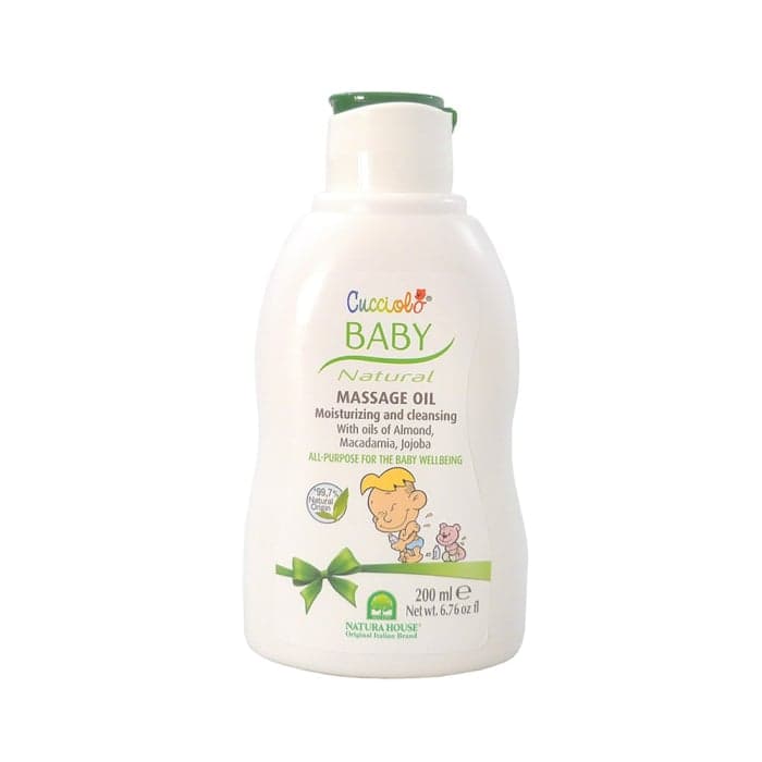NATURA HOUSE minkštinamasis aliejus vaikams CUCCIOLO, 200 ml