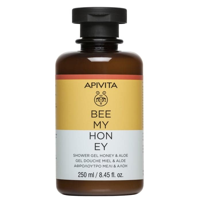 APIVITA drėkinamasis prausiklis su medumi ir alavijais BEE MY HONEY, 250 ml
