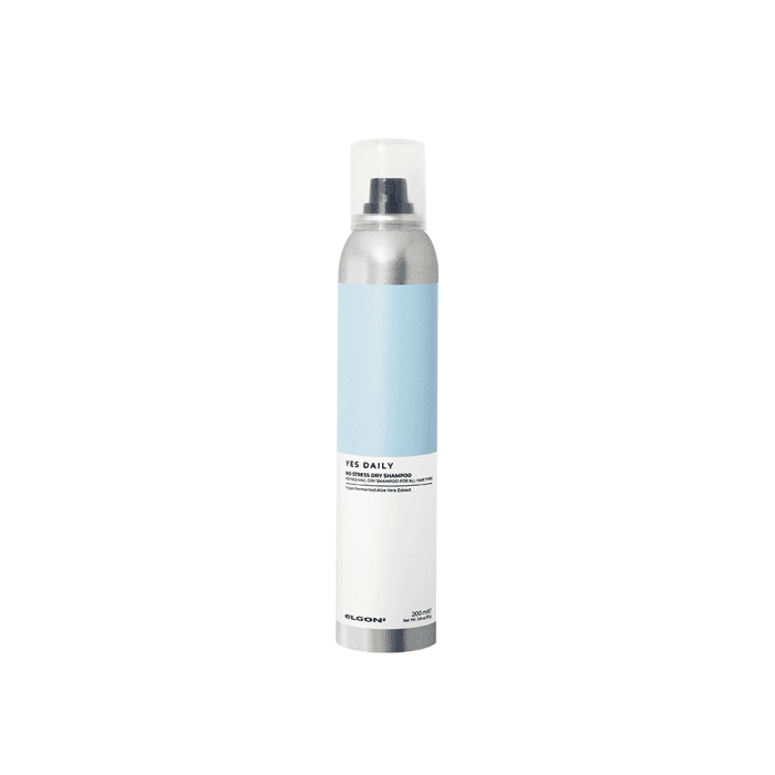 ELGON sausas šampūnas YES DAILY NO-STRESS DRY SHAMPOO, 200 ml