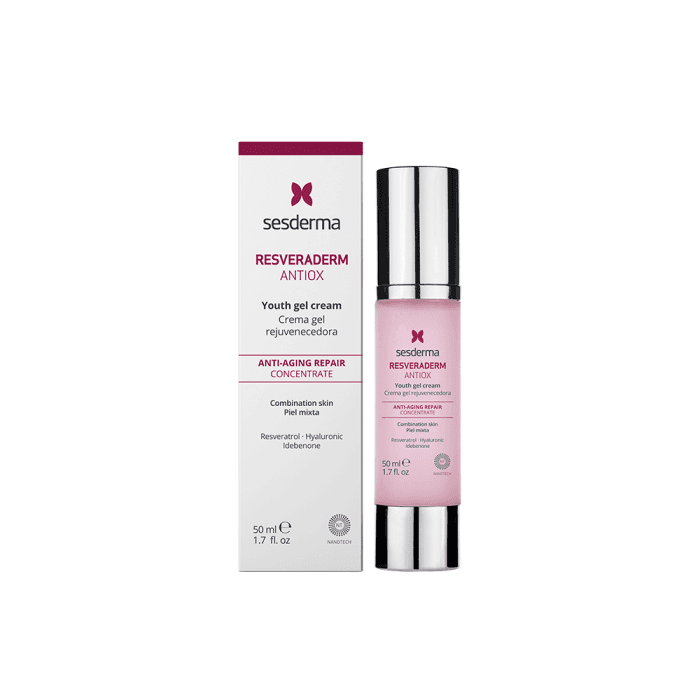 SESDERMA antioksidacinis gelinis veido kremas RESVERADERM, 50 ml
