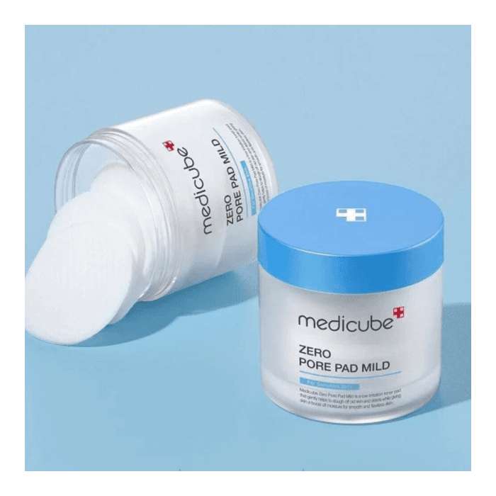 MEDICUBE švelnūs padeliai poroms valyti ZERO PORE PAD MILD, 70 vnt.-1