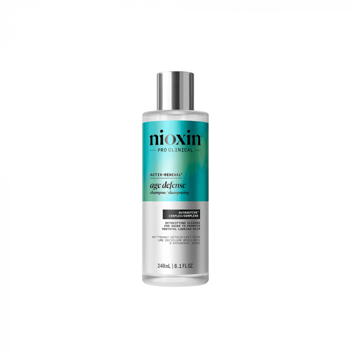 NIOXIN PRO CLINICAL detoksikuojantis šampūnas, AGE DEFENSE, 240 ml
