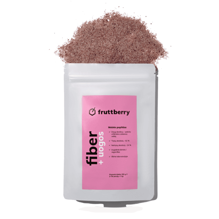 FRUTTBERRY skaidulų mišinys, 250 g