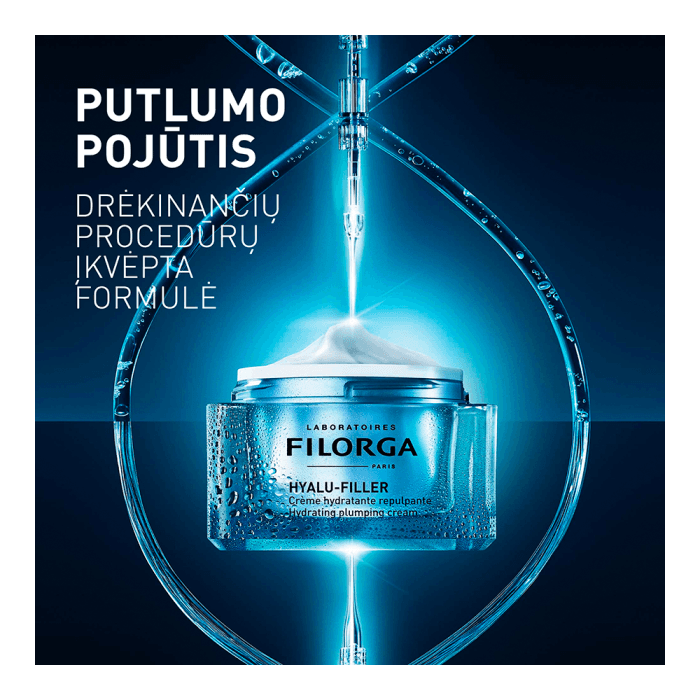 FILORGA drėkinamasis veido kremas brandžiai, dehidratuotai odai HYALU-FILLER CRÉME, 50 ml, 50 ml-2