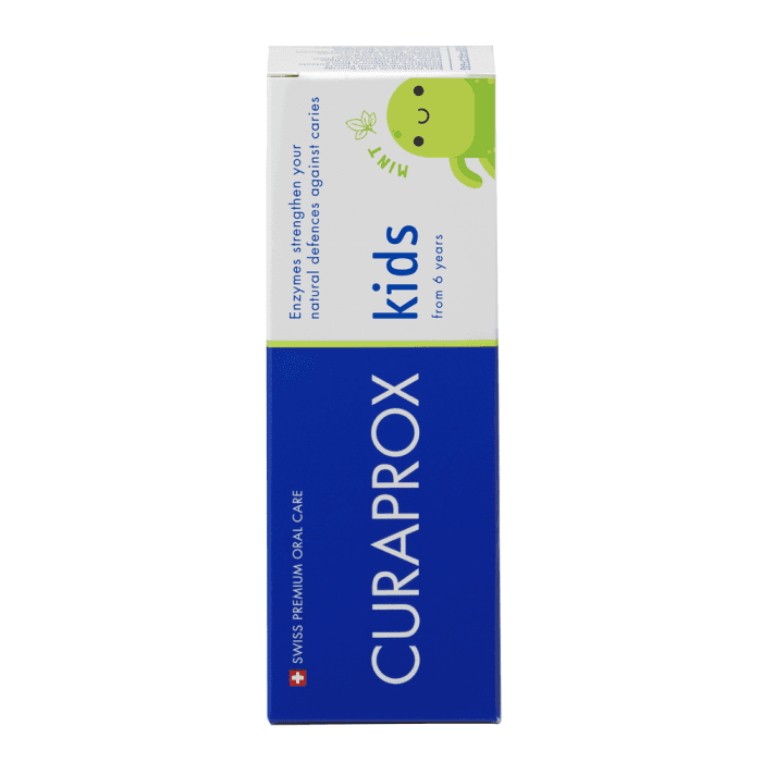 CURAPROX dantų pasta vaikams KIDS, mėtų skonio, nuo 6 m., 60 ml-1