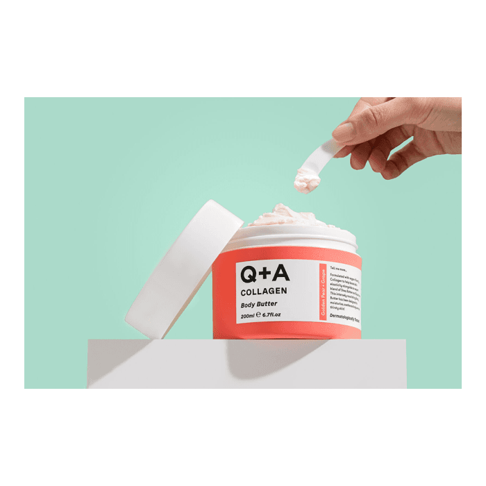 Q+A kūno sviestas su kolagenu, 200 ml-1