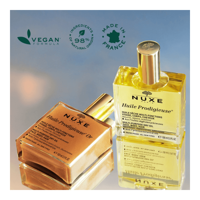 NUXE švytėjimo suteikiantis daugiafunkcis sausas aliejus HUILE PRODIGIEUSE OR SHIMMERING, 50 ml-1