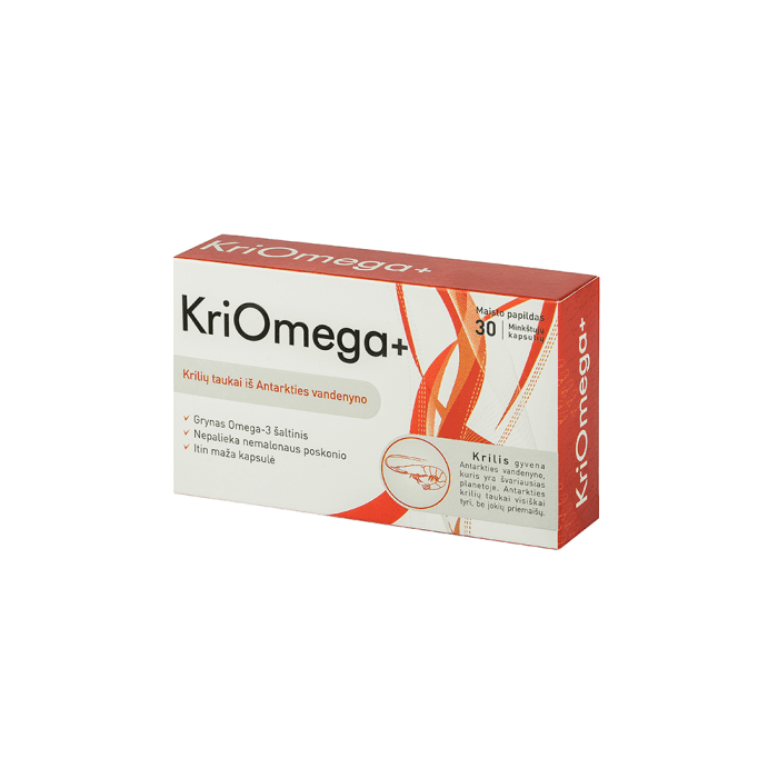KRIOMEGA+, 30 minkštų kapsulių-2