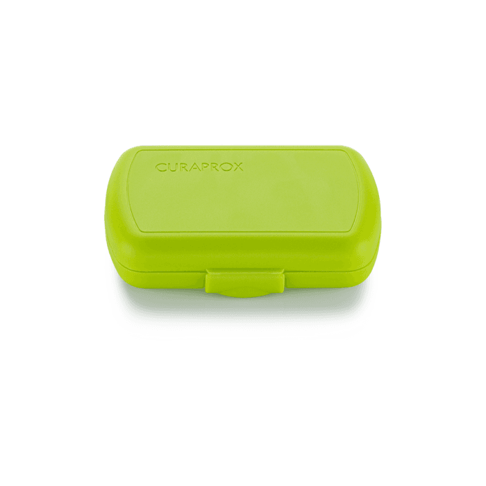 CURAPROX ortod. kelioninis rinkinys ORTHO, žalias, 1 vnt.-2