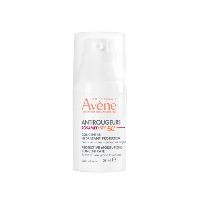 EAU THERMALE AVENE apsauginis drėkinamasis koncentratas  ROSAMED SPF 50+, 30 ml