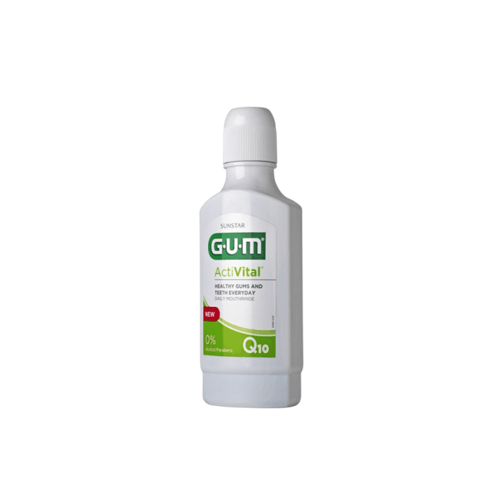 SUNSTAR G.U.M.® skaliklis ACTIVITAL® su Q10 kofermentais, nuo 6 m., 300 ml