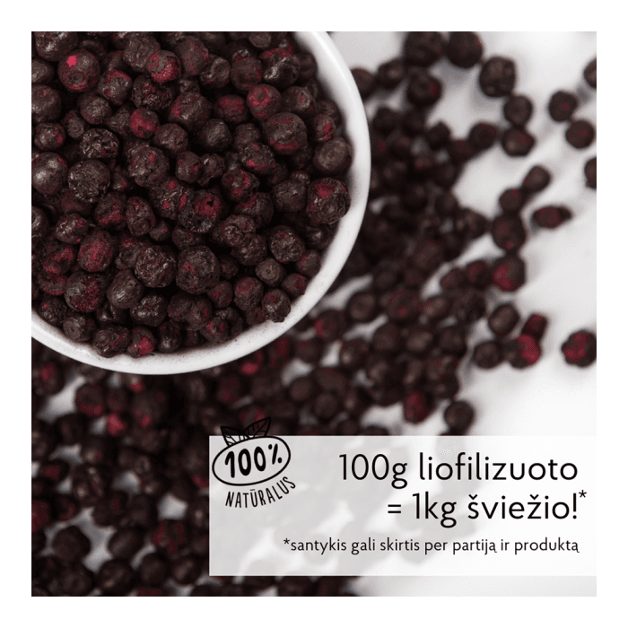SUPERGARDEN šaltyje džiovintos mėlynės, 37 g-1