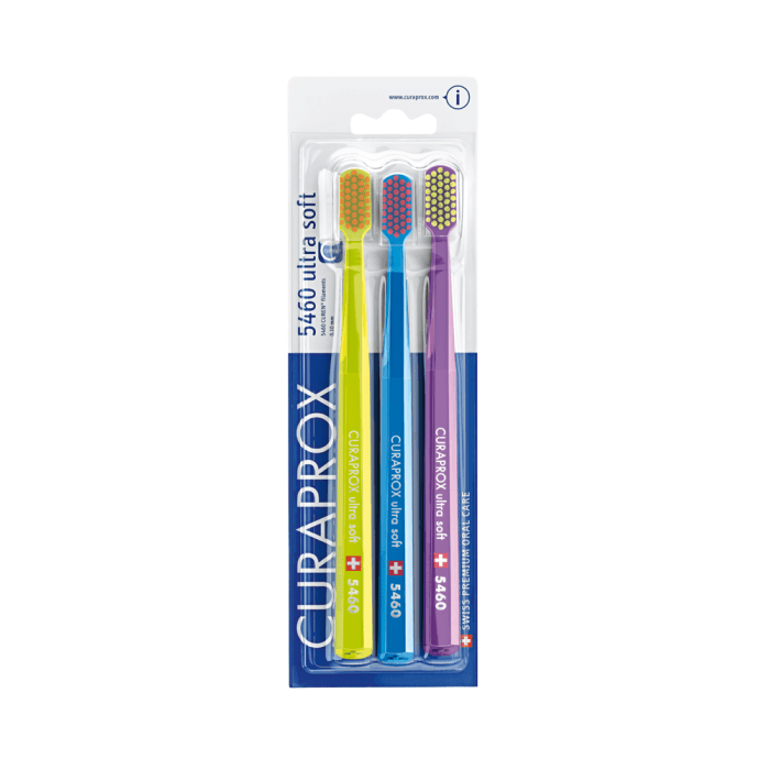 CURAPROX dantų šepetėlių rinkinys CS 5460 ULTRA SOFT, 3 vnt.-2