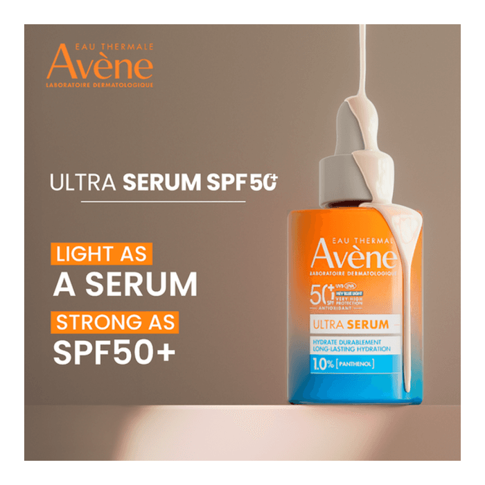 EAU THERMALE AVÈNE drėkinamasis serumas su apsauga nuo saulės SPF 50, 30 ml-2