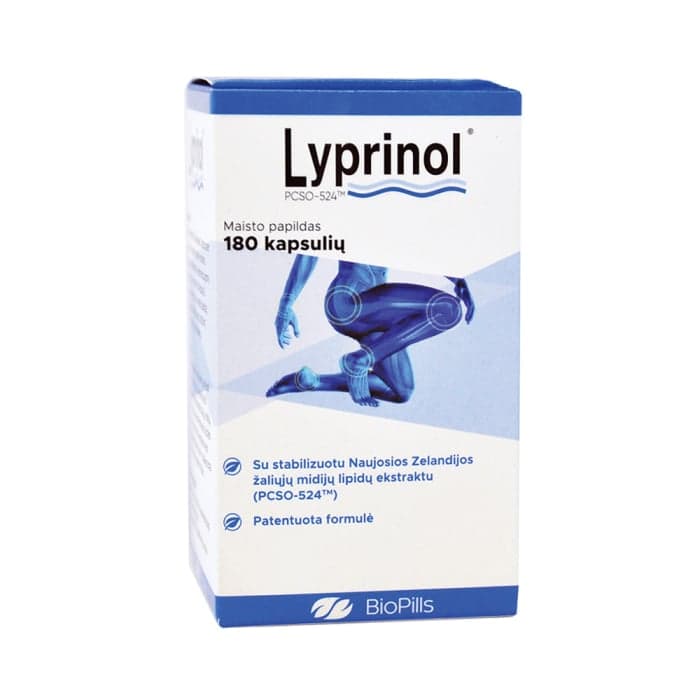 LYPRINOL PCSO-524, 180 kapsulių