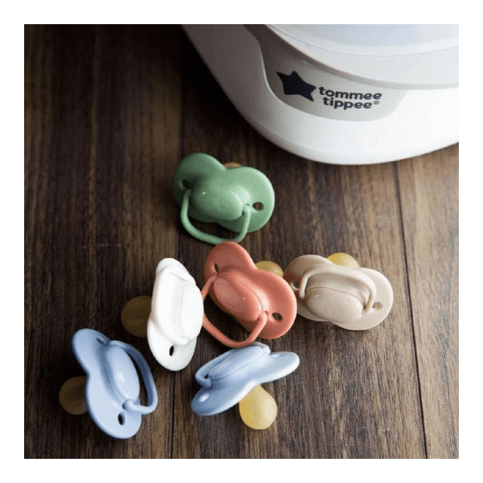 TOMMEE TIPPEE lateksiniai čiulptukai, apvali forma,  0–6 mėn., 2 vnt.-2
