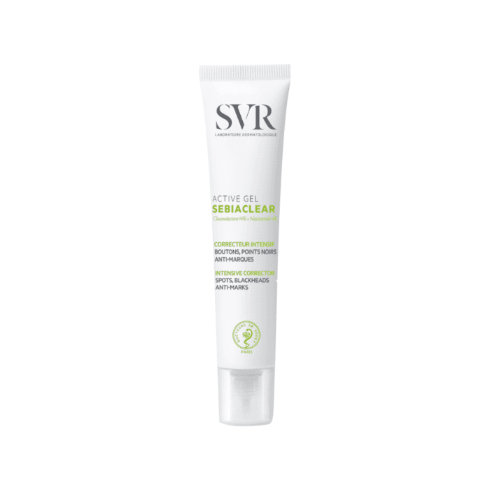 SVR veido kremas-gelis į aknę linkusiai odai SEBIACLEAR ACTIVE GEL, 40 ml, 40 ml