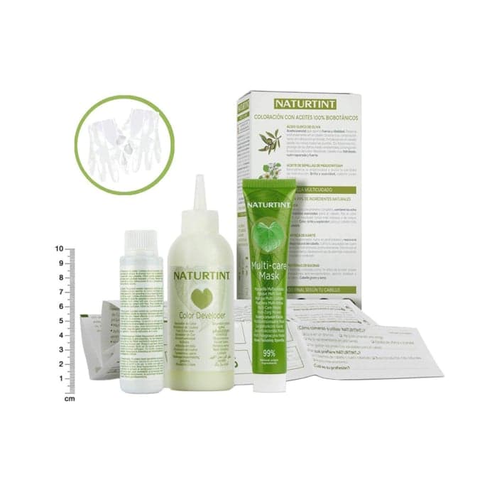 NATURTINT ilgalaikiai plaukų dažai be amoniako NATURALLY BETTER, 4G GOLDEN CHESTNUT, bekvapiai, 170 ml-2