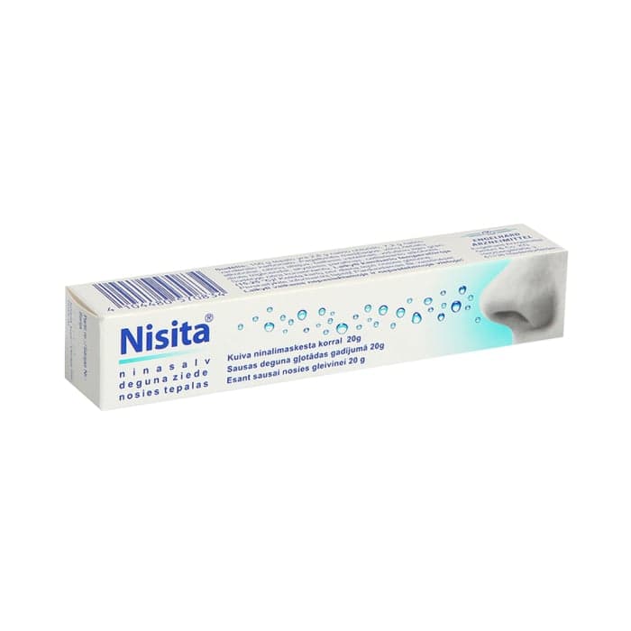 NISITA mineralinis nosies tepalas NASENSALBE, 20 g-1