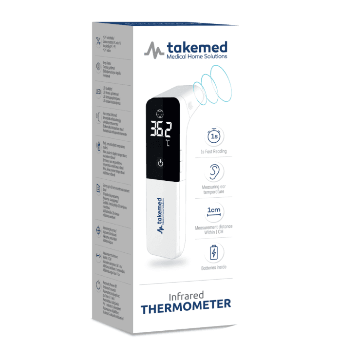 TAKEMED, bekontaktis termometras, 1 vnt.-1