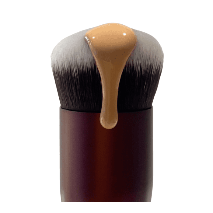 IDUN MINERALS skysto makiažo pagrindo šepetėlis Nr. 8023 Pro Buffer Foundation, 1 vnt.-1