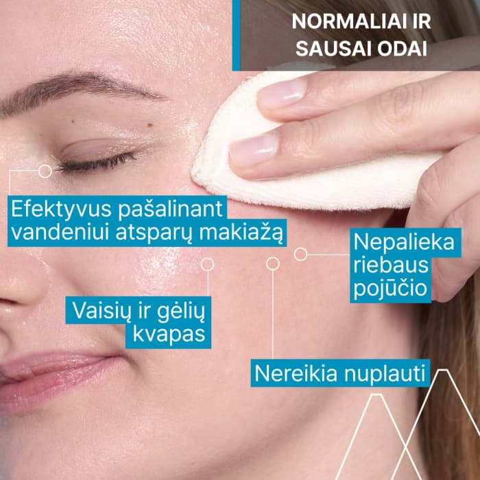 URIAGE valomasis micelinis vanduo normaliai ir sausai odai, 250 ml-1
