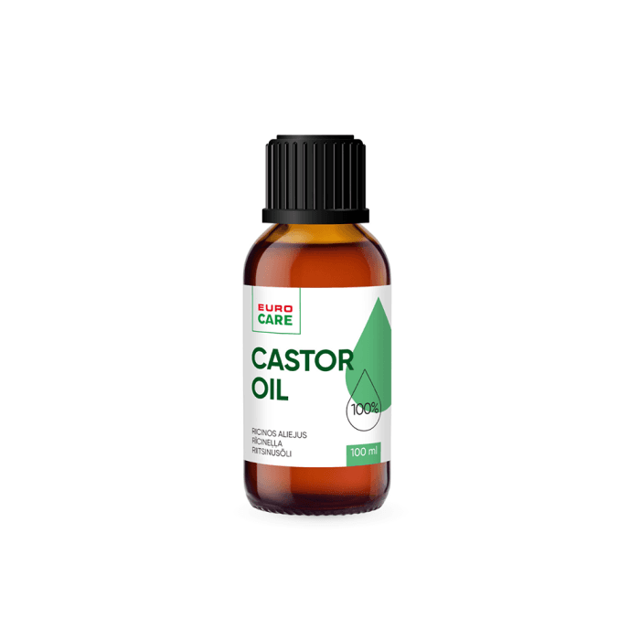 EUROCARE ricinos aliejus, 100 ml-1