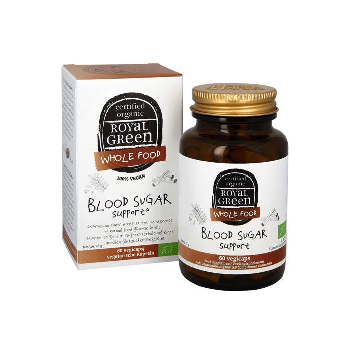 ROYAL GREEN BIO Blood Sugar Support  LT-EKO-001, 60 kapsulių