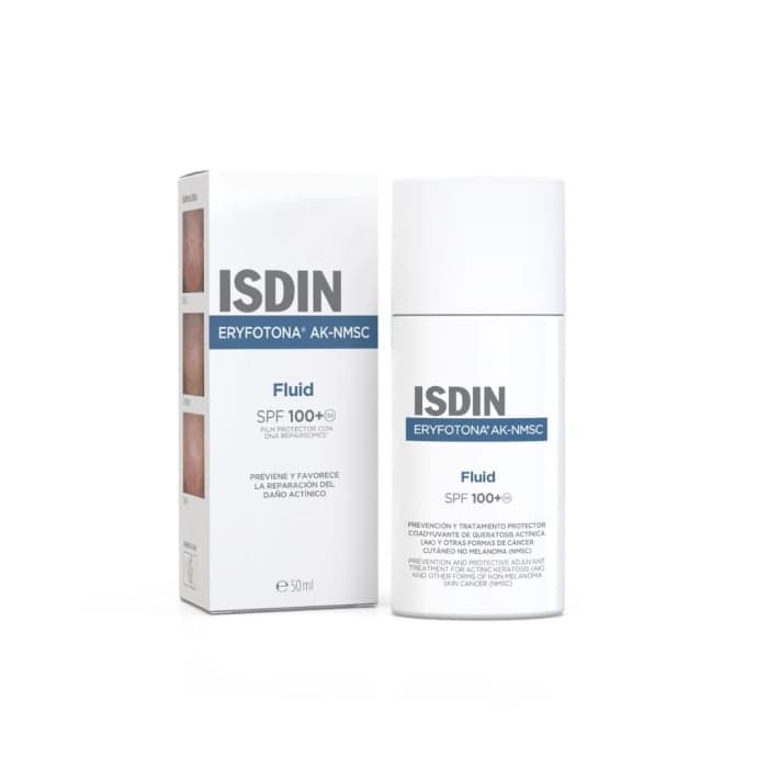 ISDIN apsauginis fluidas nuo saulės ERYFOTONA AK-NMSC, SPF 100+, 50 ml