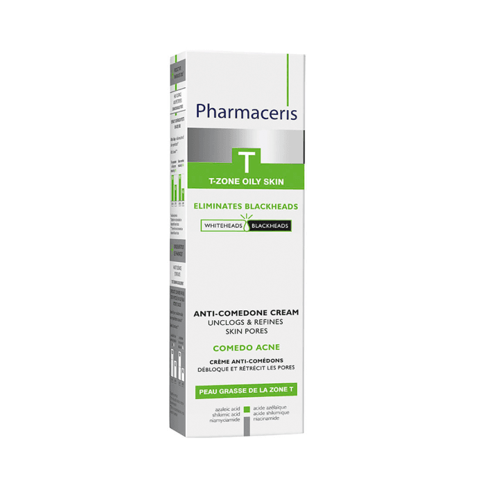 PHARMACERIS T kremas nuo inkštirų COMEDO ACNE, 40 ml-1