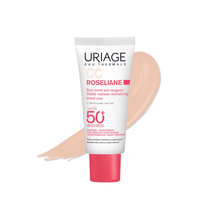 URIAGE universalus toninis kremas ROSELIANE CC, SPF 50+, 40 ml-1