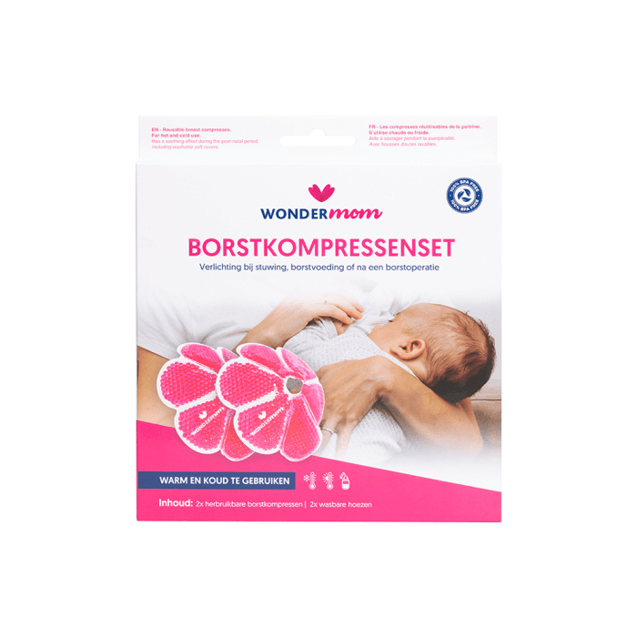 WONDERmom Kompresai krūtinei, 1 vnt.-2