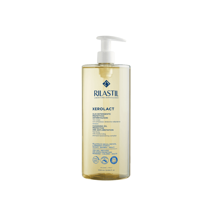 RILASTIL, XEROLACT, aliejinis prausiklis, 1000 ml
