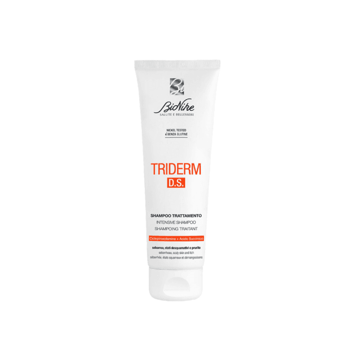 BIONIKE intensyvaus poveikio šampūnas seborėjinio dermatito paveiktai galvos odai TRIDERM D.S., 125 ml